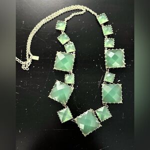 Kate Spade teal jewel necklace